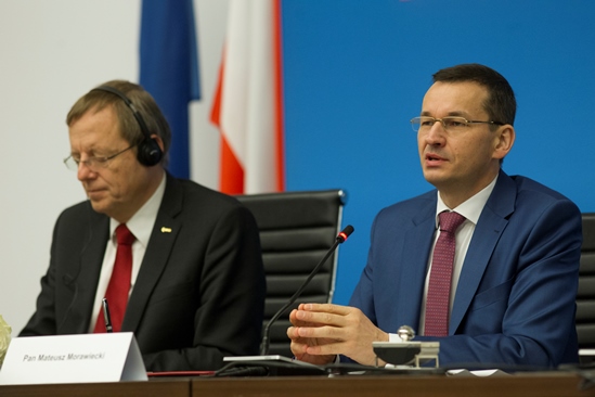 Mateusz Morawiecki i ESA. Fot. Ministerstwo Rozwoju