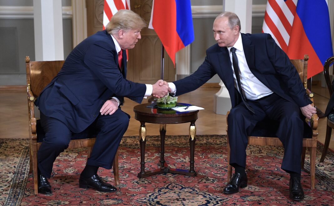 Spotkanie Trump - Putin w Helsinkach. Fot. Kremlin. ru