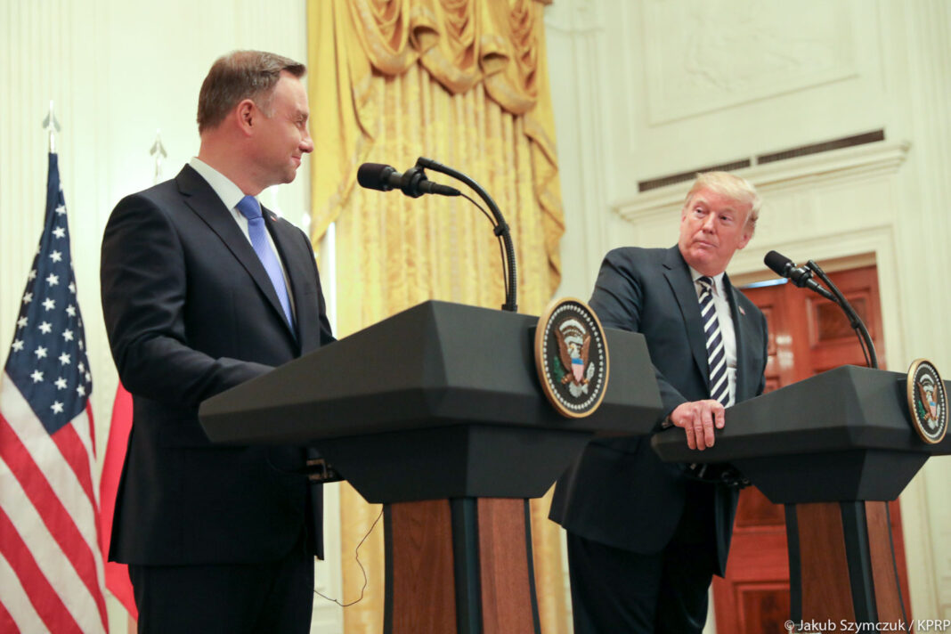 Andrzej Duda i Donald Trump. Fot. Kancelaria Premiera