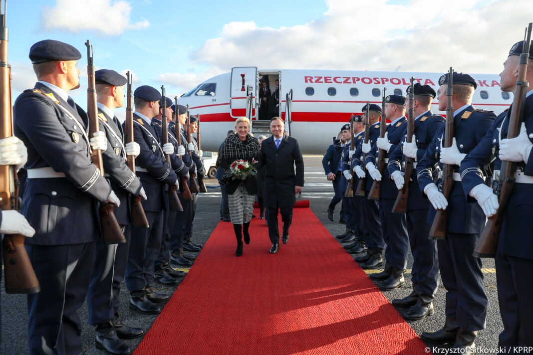 Andrzej Duda z małżonką w Niemczech. Fot. Prezydent.pl