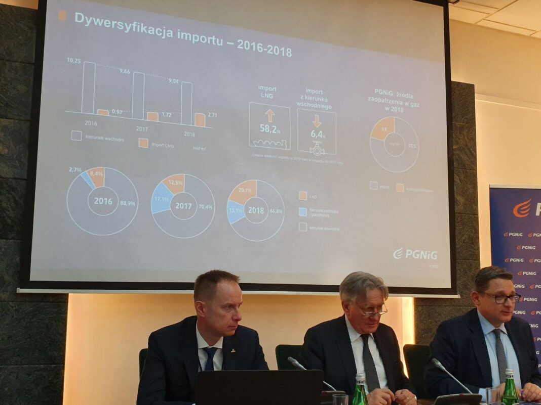 Konferencja prasowa PGNiG. Fot. PGNiG