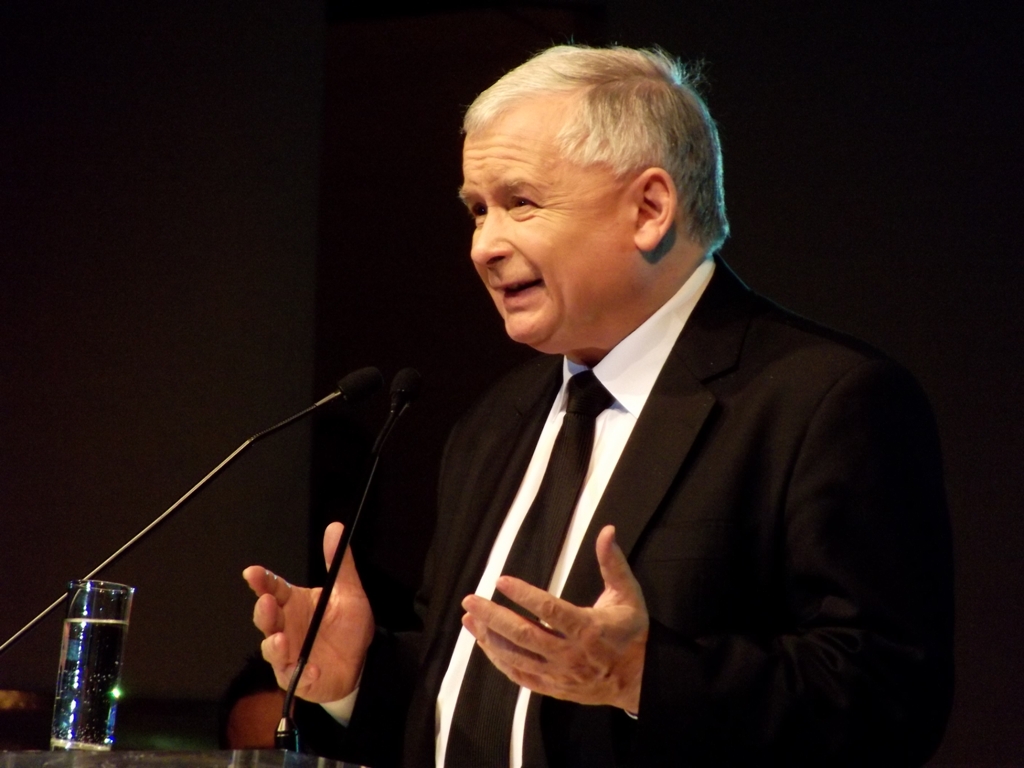 Jarosław Kaczyński. Fot. Piotr Drabik/Flickr