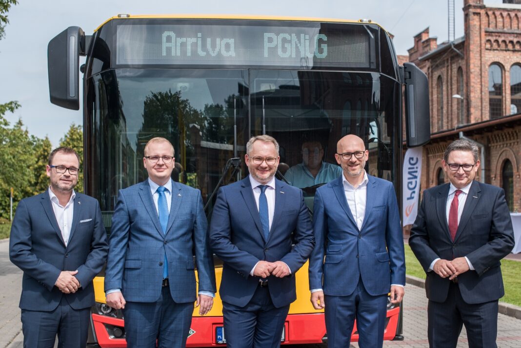 PGNiG OD dostarczy gaz autobusom Arriva. Fot. PGNiG