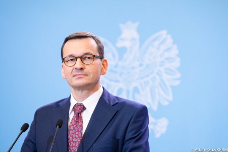 Mateusz Morawiecki. Fot. KPRM