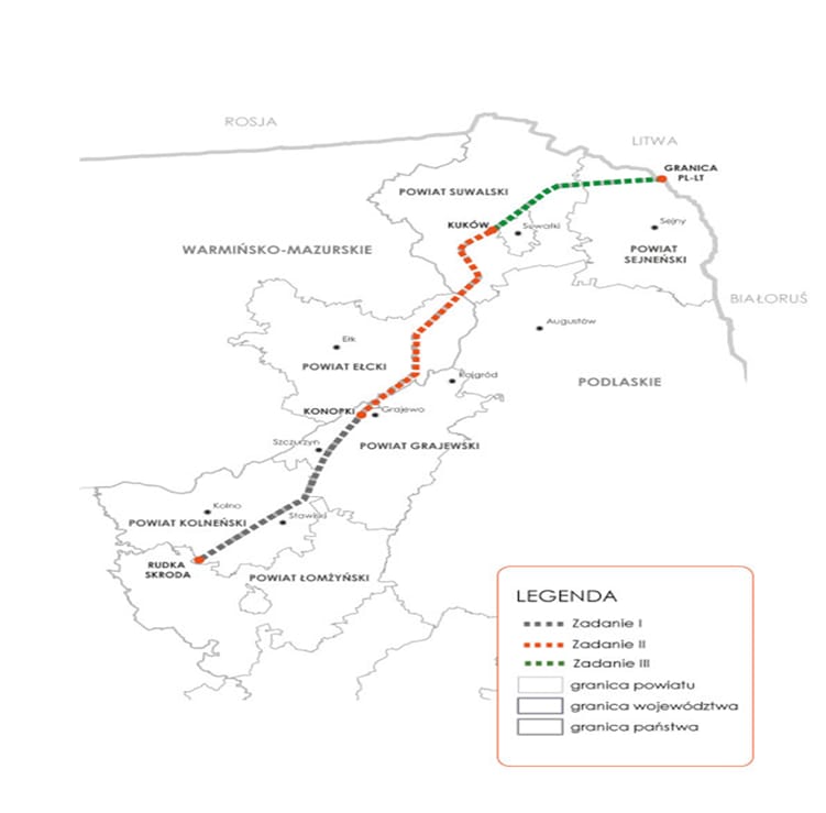 Gazociąg Polska - Litwa. Fot.:Gaz - System