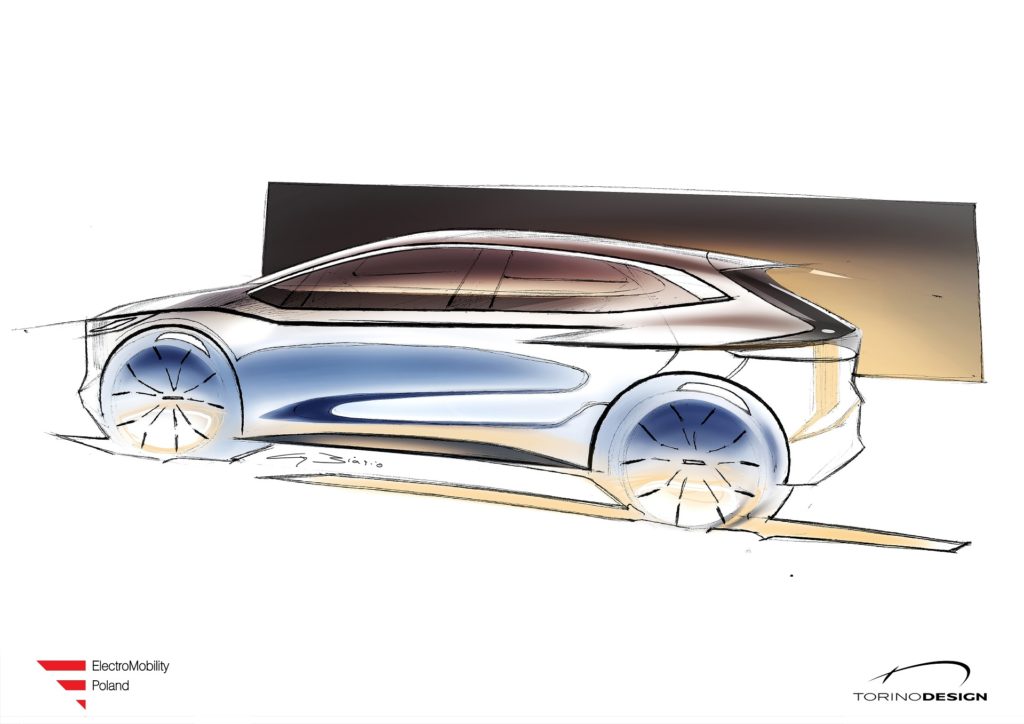 Projekt polskiego samochodu elektrycznego. Źródło: ElectroMobility Poland