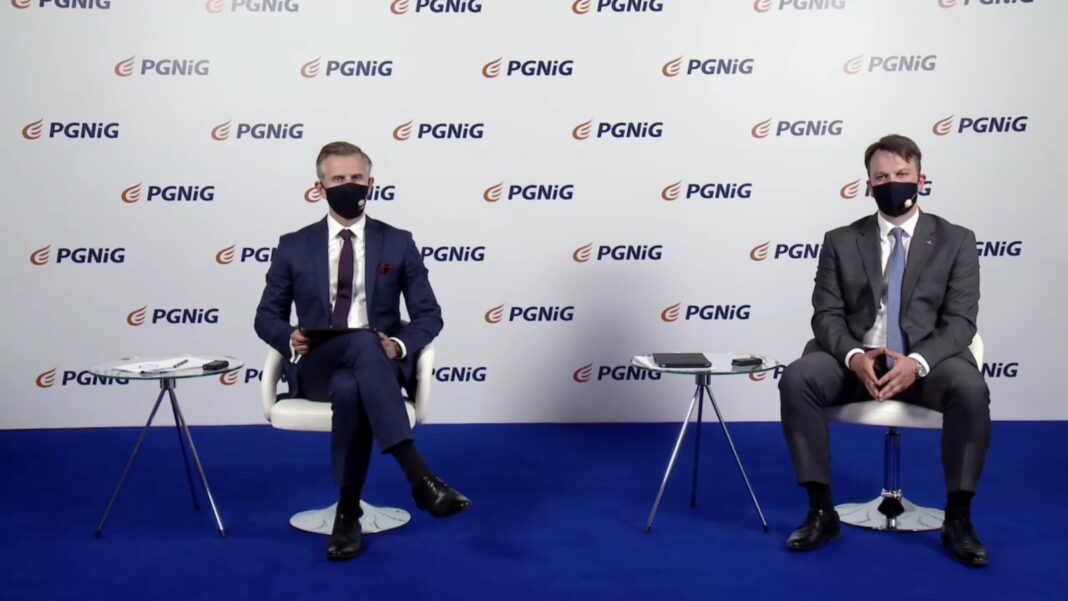 Konferencja prasowa PGNiG.