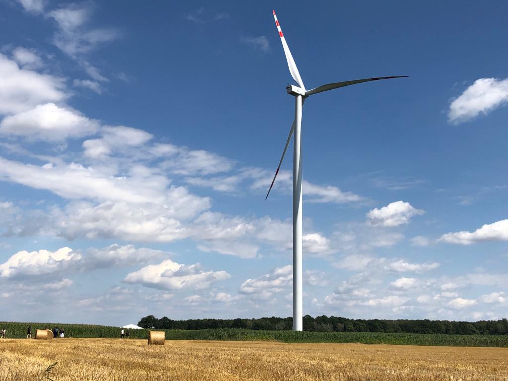 Farma wiatrowa Koźmin Wielkopolski, WPD. Fot. Bartłomiej Sawicki/BiznesAlert.pl