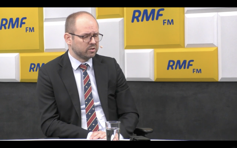 Marcin Przydacz w RMF FM