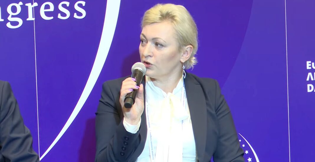 Ewa Sikora podczas EKG 2021. Fot. BiznesAlert.pl.