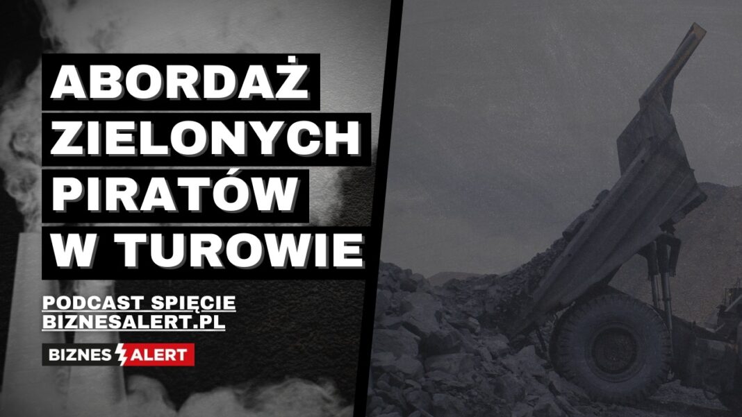 Abordaż zielonych piratów w Turowie. Grafika: Gabriela Cydejko