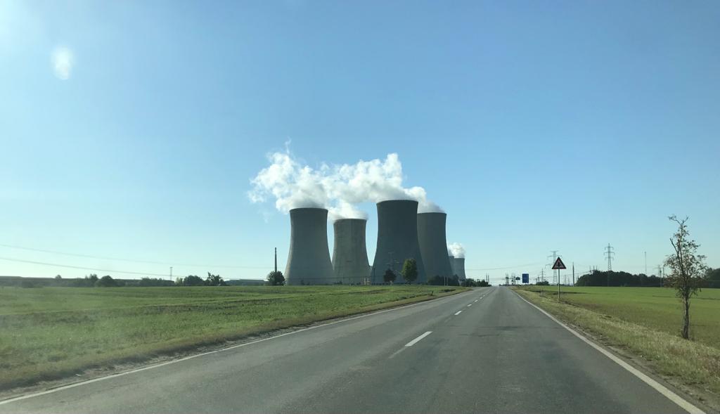 Elektrownia jądrowa Dukovany w Czechach. Fot. Michał Perzyński.