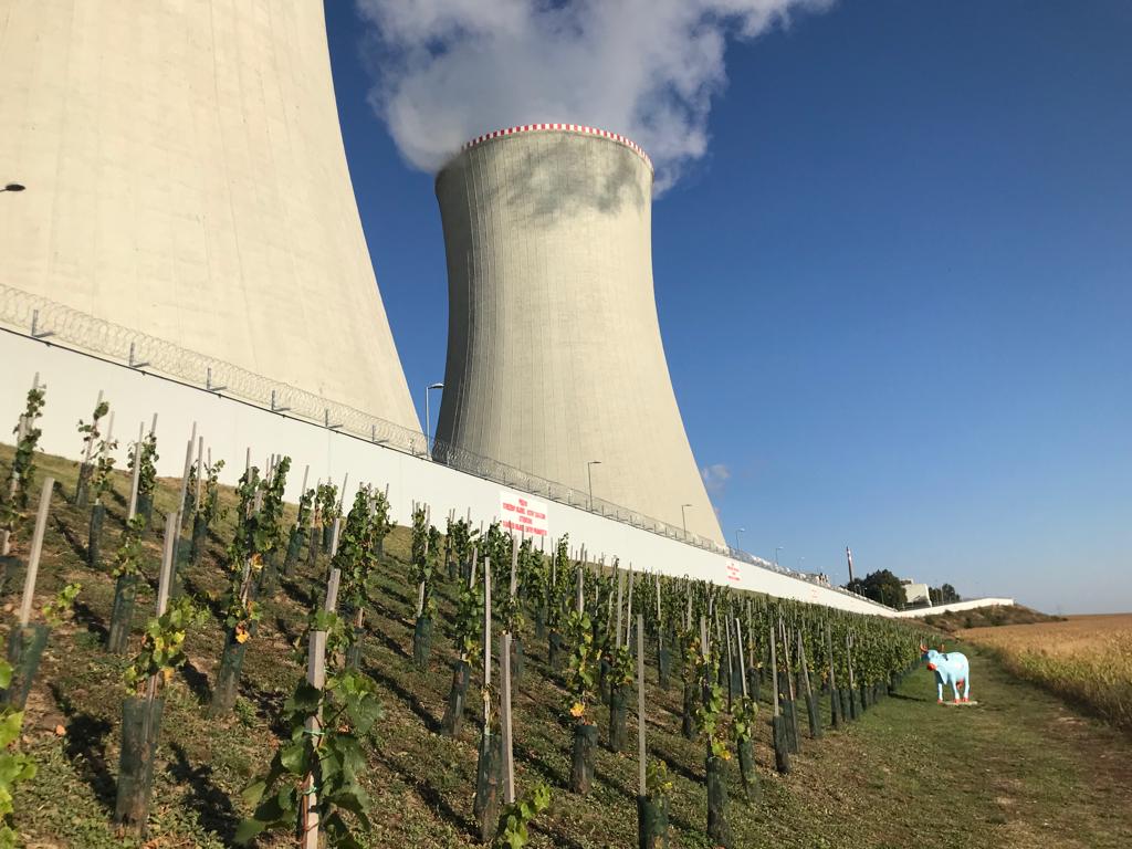 Elektrownia jądrowa Dukovany w Czechach. Fot. Michał Perzyński.