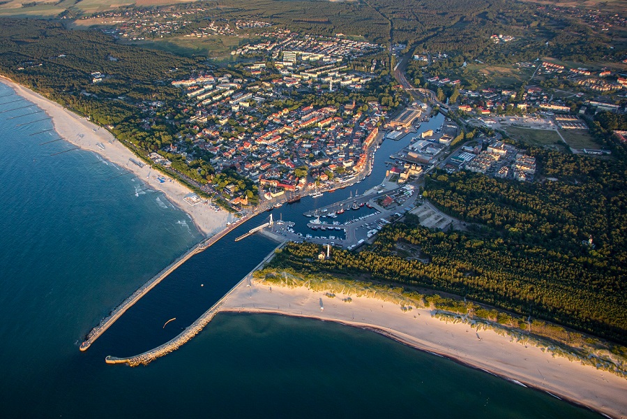 Port w Ustce fot. Ustka.pl