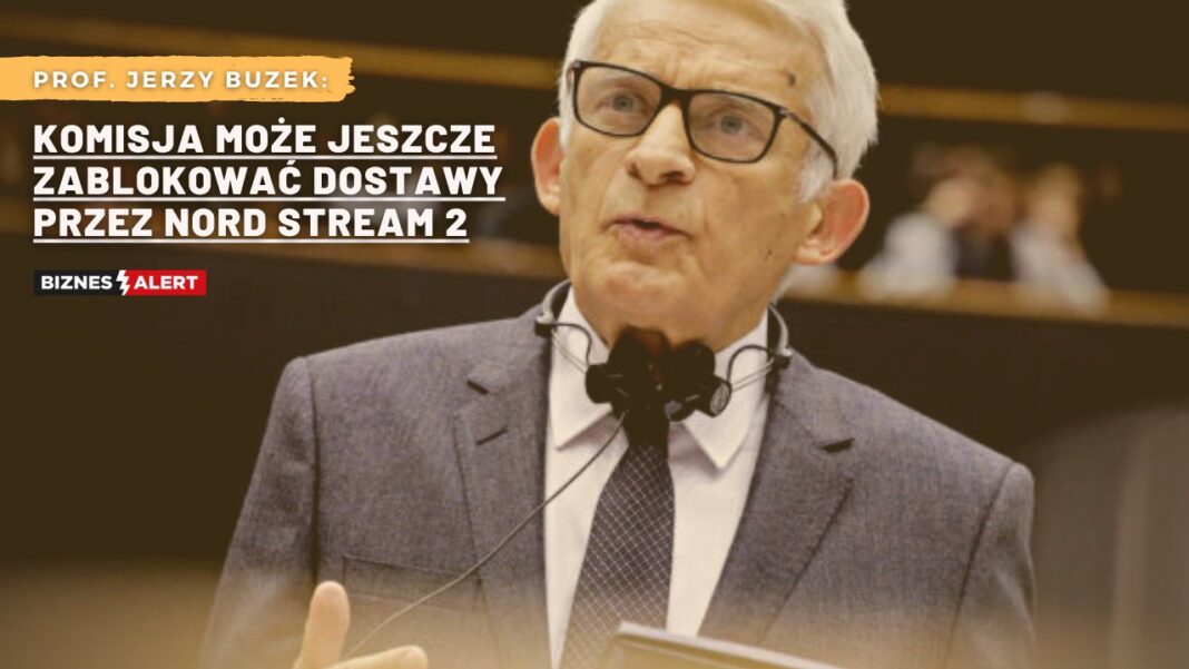 Jerzy Buzek. Grafika: Gabriela Cydejko