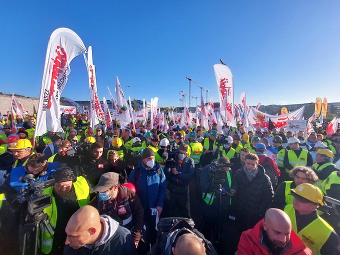 Związek zawodowy Solidarność w Luksemburgu. Fot. Tygodnik Solidarność.