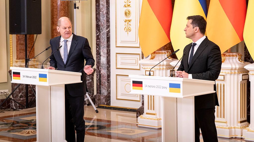 Olaf Scholz i Wołodymyr Zełeński. Fot. Bundesregierung