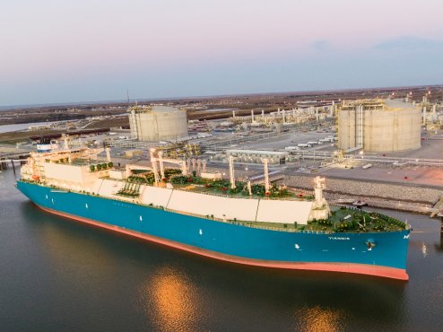 Statek Yiannis wynajęty przez JERA na dostawy LNG z USA. Fot. Venture Global LNG