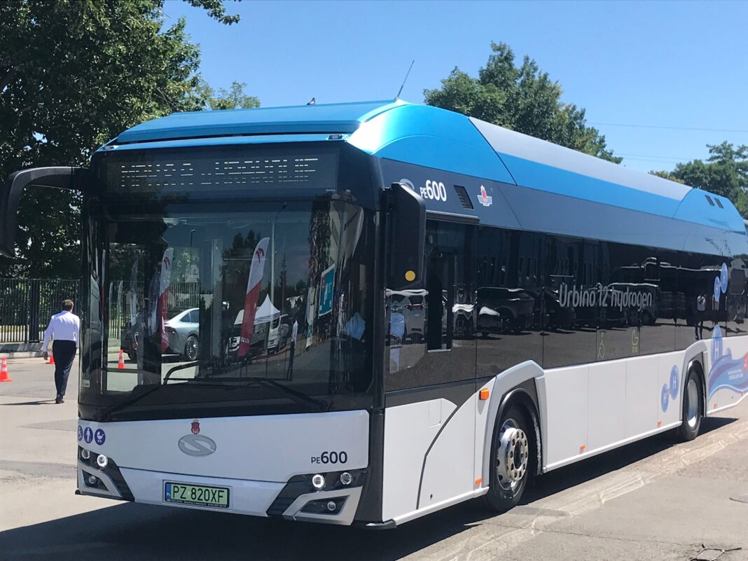 Autobus wodorowy. Fot, Michał Perzyński