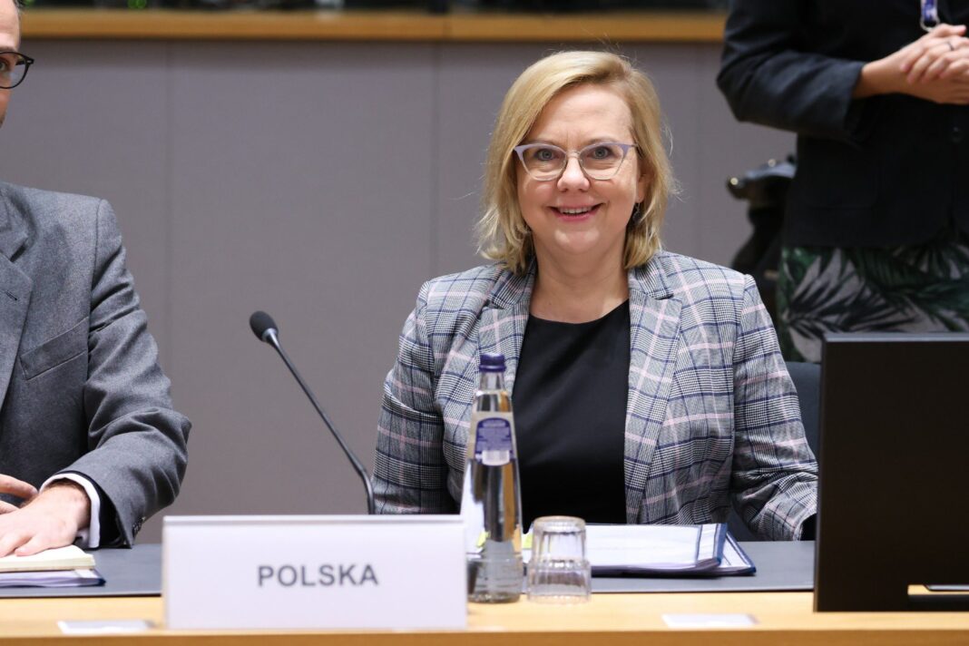 Anna Moskwa w Brukseli. Fot. Ministerstwo klimatu i środowiska.