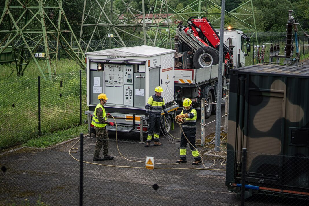 Ćwiczenia Polskiej Grupy Energetycznej. Źródło: PGE